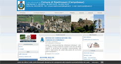 Desktop Screenshot of comune.ripalimosani.cb.it