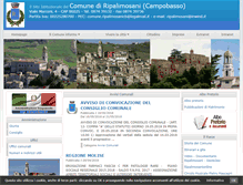 Tablet Screenshot of comune.ripalimosani.cb.it